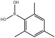 2,4,6-トリメチルフェニルボロン酸 化学構造式