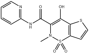 替诺昔康,59804-37-4,结构式