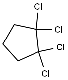 tetrachlorocyclopentane,59808-78-5,结构式