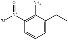 2-Ethyl-6-nitroaniline 化学構造式