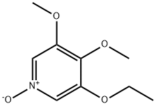 Pyridine, 3-ethoxy-4,5-dimethoxy-, 1-oxide (9CI) Struktur