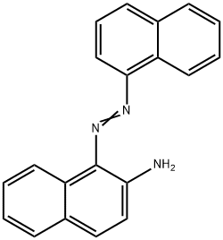 2-Amino[1,1'-azobisnaphthalene] Structure