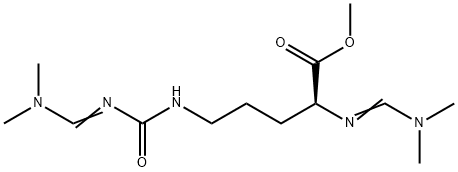 N2-[(Dimethylamino)methylene]-N5-[[[(dimethylamino)methylene]amino]carbonyl]-L-ornithine methyl ester,59824-38-3,结构式