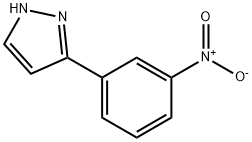 3-(3-硝基苯基)-1H-吡唑 结构式