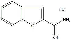 benzofuran-2-carboxamidine Struktur