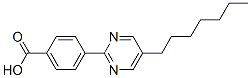 4-(5-Heptyl-2-pyrimidinyl)-benzoic acid 结构式