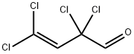 2,2,4,4-テトラクロロ-3-ブテナール 化学構造式