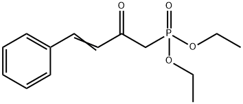 (4-Phenyl-2-oxo-3-butenyl)phosphonic acid diethyl ester Structure