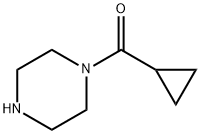1-(CYCLOPROPANECARBONYL)PIPERAZINE  97 Struktur