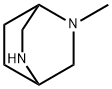 2-Methyl-2,5-diazabicyclo[2.2.2]octane Structure