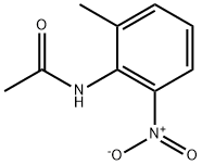 N-(2-甲基-6-硝基苯基)-乙酰胺, 59907-22-1, 结构式