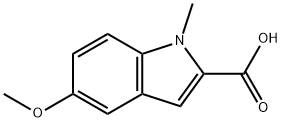 5-METHOXY-1-METHYL-1H-INDOLE-2-CARBOXYLIC ACID Structure