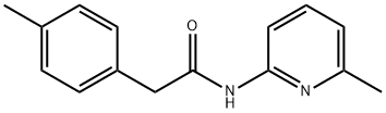 벤젠아세트아미드,4-메틸-N-(6-메틸-2-피리디닐)-(9CI)