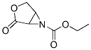3-Oxa-6-azabicyclo[3.1.0]hexane-6-carboxylic  acid,  2-oxo-,  ethyl  ester Structure