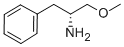 [R,(+)]-α-メトキシメチルベンゼンエタンアミン 化学構造式