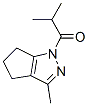 Cyclopentapyrazole, 1,4,5,6-tetrahydro-3-methyl-1-(2-methyl-1-oxopropyl)- (9CI) 化学構造式