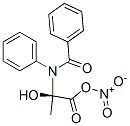 1-nitrohydroxyphenyl-N-benzoylalanine 化学構造式