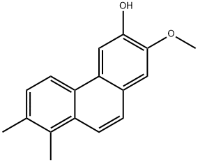 2-Methoxy-7,8-dimethylphenanthren-3-ol 结构式