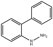 联苯-2-肼, 59964-94-2, 结构式