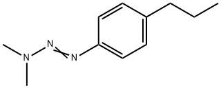 3,3-Dimethyl-1-(4-propylphenyl)triazene,59971-40-3,结构式