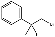 1-Bromo-2-fluoro-2-phenylpropane Structure