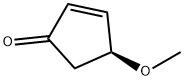 2-Cyclopenten-1-one,4-methoxy-,(S)-(9CI) Structure