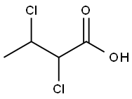 2,3-二氯丁酸 结构式