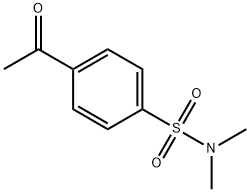 4-ACETYL-N,N-DIMETHYL-BENZENESULFONAMIDE,60000-87-5,结构式