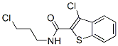 Benzo[b]thiophene-2-carboxamide, 3-chloro-N-(3-chloropropyl)- (9CI)|