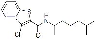 Benzo[b]thiophene-2-carboxamide, 3-chloro-N-(1,5-dimethylhexyl)- (9CI)|
