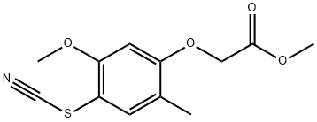 600134-66-5 (5-甲氧基-2-甲基-4-硫氰基苯氧基)乙酸甲酯