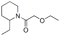 Piperidine, 1-(ethoxyacetyl)-2-ethyl- (9CI) Structure