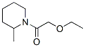 Piperidine, 1-(ethoxyacetyl)-2-methyl- (9CI) Structure