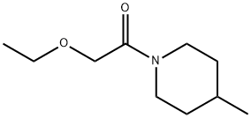 Piperidine,1-(ethoxyacetyl)-4-methyl-,600139-96-6,结构式