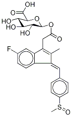Sulindac Acyl-β-D-Glucuronide Struktur