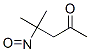 2-Pentanone, 4-methyl-4-nitroso- (9CI) Structure