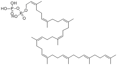 solanesyl pyrophosphate Struktur
