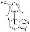 8β-Chloro-6,7-didehydro-4,5α-epoxy-17-methylmorphinan-3-ol,60048-95-5,结构式