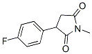 2-(4-fluorophenyl)-N-methylsuccinimide 结构式