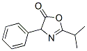 5(4H)-Oxazolone,  2-(1-methylethyl)-4-phenyl- Struktur