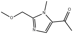 Ethanone, 1-[2-(methoxymethyl)-1-methyl-1H-imidazol-5-yl]- (9CI) Structure