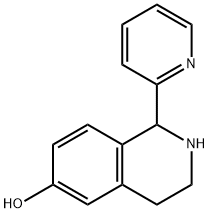 6-Isoquinolinol,1,2,3,4-tetrahydro-1-(2-pyridinyl)-(9CI) Structure