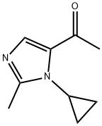 Ethanone, 1-(1-cyclopropyl-2-methyl-1H-imidazol-5-yl)- (9CI) Structure