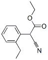 Benzeneacetic acid, alpha-cyano-2-ethyl-, ethyl ester (9CI) Structure