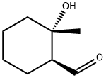 Cyclohexanecarboxaldehyde, 2-hydroxy-2-methyl-, (1S,2S)- (9CI) Struktur