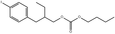 Carbonic acid butyl 2-(p-iodobenzyl)butyl ester|
