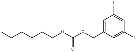 60075-91-4 Carbonic acid hexyl 3,5-diiodobenzyl ester