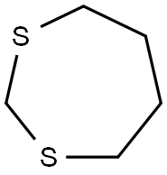 [1,3]DITHIEPANE,6008-52-2,结构式