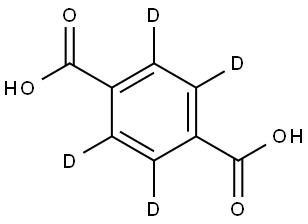 TEREPHTHALIC-D4 ACID Structure