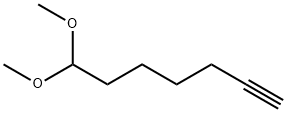 7,7-DIMETHOXY-HEPT-1-YNE 结构式